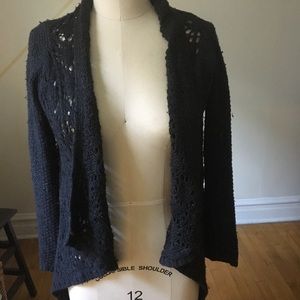 LOFT grey long sleeved sweater